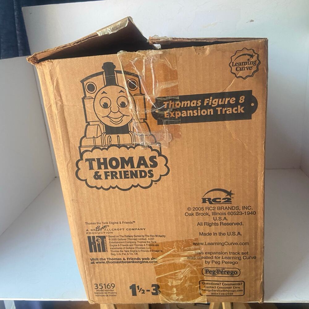 Thomas & Friends Ride-On Figure 8 Expansion Track Rider Set In Box Peg Perego - Picture 4 of 16